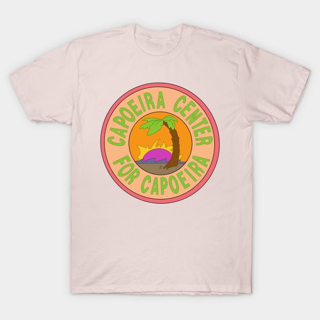 Burgers Capoeira T-Shirt by Tommymull Art 